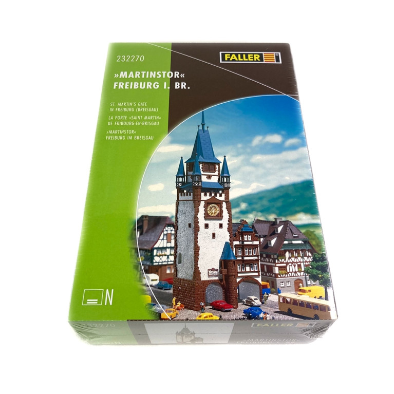 Porte d'entrée de ville "St Martin" de Fribourg en Brisgau - FALLER 232270 - N 1/160
