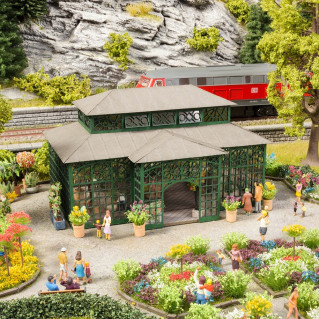 Pavillon, orangerie tropicale - NOCH 66801 - H0 1/87