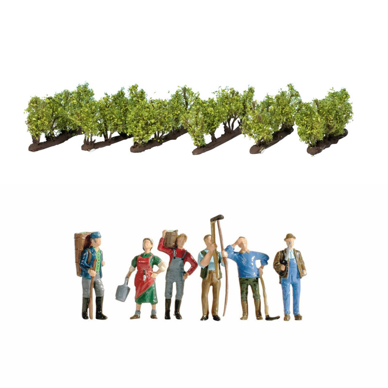 Domaine Viticole Hauser-Buehler Noch 63712 – Maquette Laser Cut Échelle N (1/160)