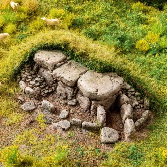 Fouille archéologique de ruine antique - NOCH 58616 - H0 1/87 et N 1/160