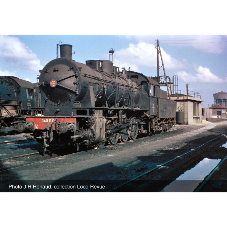 Locomotive vapeur 040 D 507 "Nord", livrée noire SNCF Ep III - JOUEF HJ2417 - HO 1/87