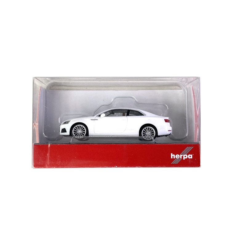 Audi A5 Coupé Blanche - HERPA 28660002 - HO 1/87