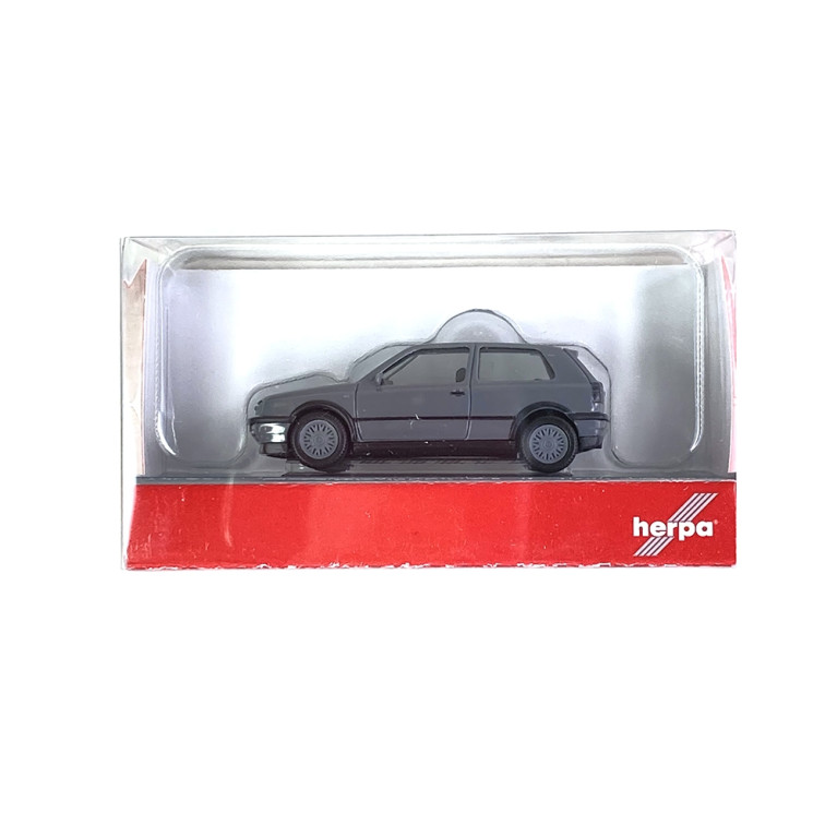 VW Golf 3 VR6 Grise - HERPA 24075002 - HO 1/87