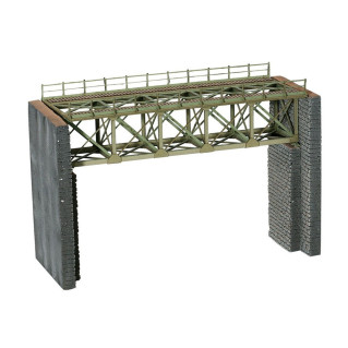 Pont en "treillis d'acier" Laser Cut 188 mm - NOCH 67010 - HO 1/87