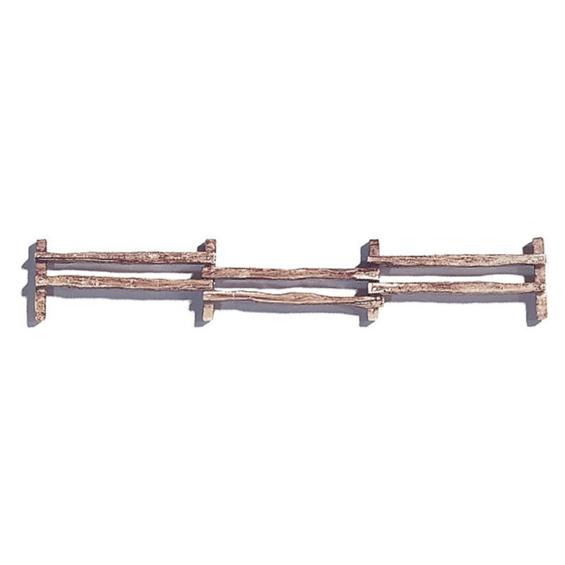 Clôture Campagnarde "2 Barreaux" 100 cm - NOCH 13030 - HO 1/87