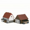 Petite ferme 2 batiments-HO-1/87-AUHAGEN 11350