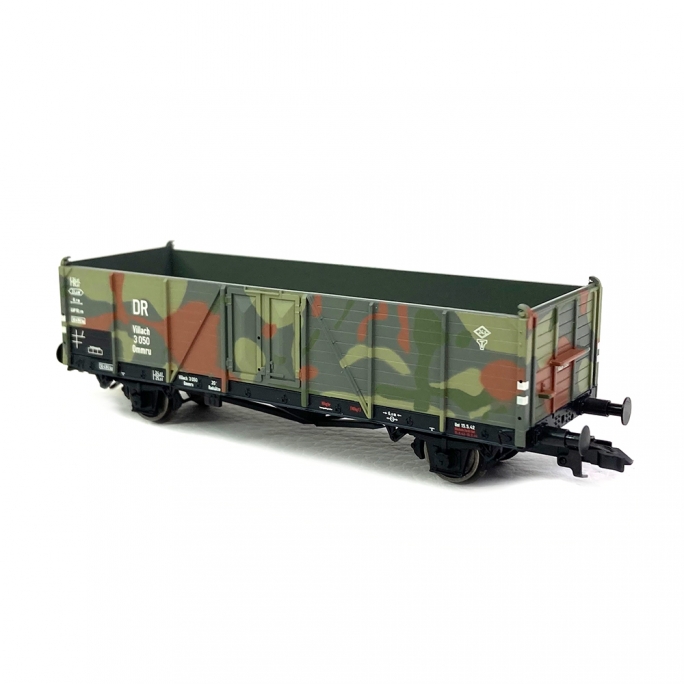 Wagon tombereau "Villach", camouflage armée DRB, Ep II - LILIPUT 235280 - HO 1/87