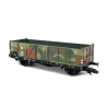 Wagon tombereau "Villach", camouflage armée DRB, Ep II - LILIPUT 235280 - HO 1/87