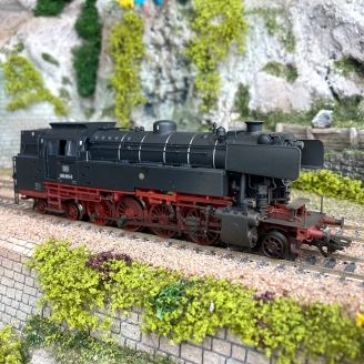 Locomotive vapeur BR 065 001-0 DB, Ep IV digital son 3R patinée- MARKLIN 39651 - HO 1/87