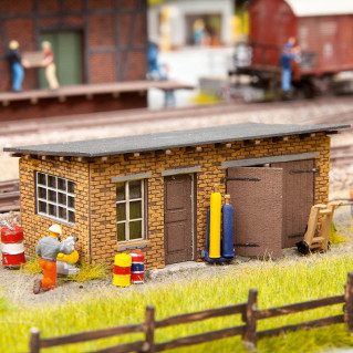 Kit Maquette Faller 120211 - Cabane Ferroviaire / Remise à Outils - Échelle HO (1:87) - Neuf