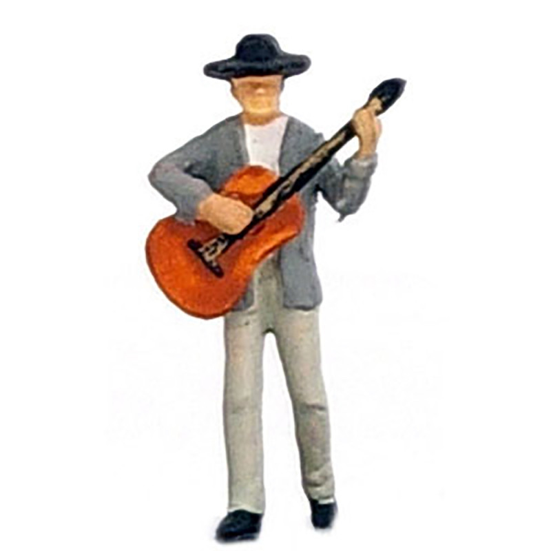 Guitariste de rue - PREISER 29067 - HO 1/87