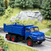 Camion Benne Mercedes LAK 2624 Kipper, Bleu - BREKINA 81150 - HO 1/87