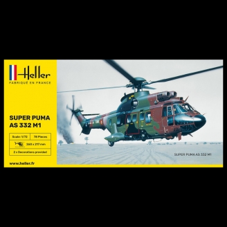 Hélicoptère Super Puma AS 332 M1 - HELLER 80367 - 1/72