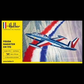 Fouga Magister CM 170 - HELLER 80220 - 1/72