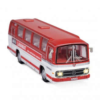 Bus Mercedes O 302, Rouge, RC - CARSON 500504144 - HO 1/87