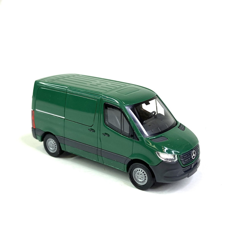 Mercedes Sprinter Tôlé, Vert - BUSCH 53402 - HO 1/87