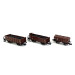 3 wagons de marchandises ÖBB, Ep III - FLEISCHMANN 880905 - N 1/160