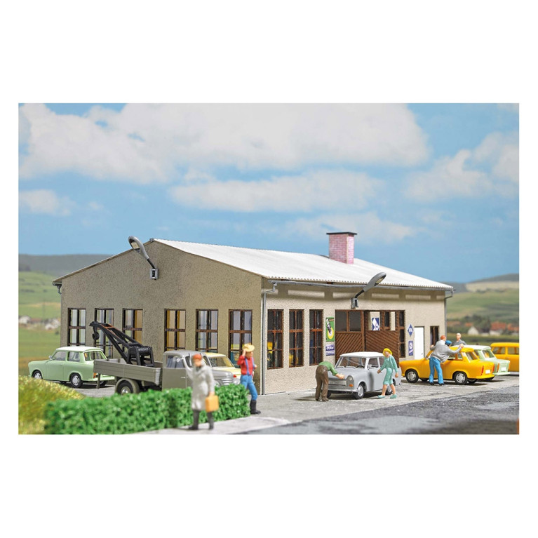 Garage / Atelier Automobile - BUSCH 1918 - HO 1/87