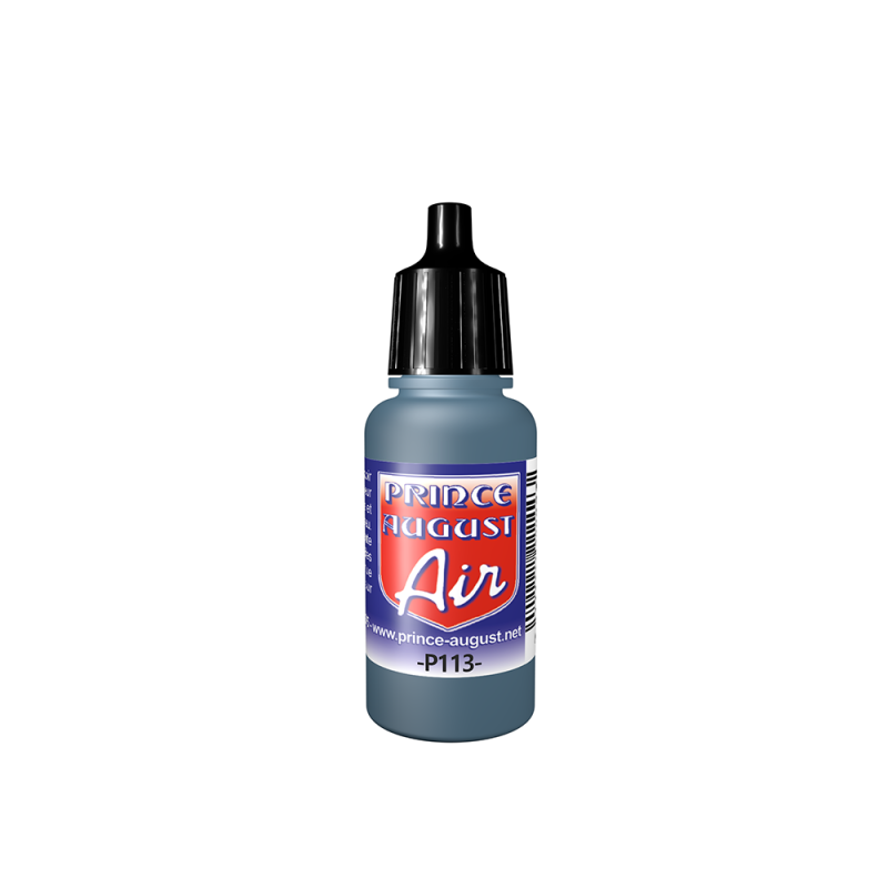 Peinture Bleu Intermediaire US 17 ml - PRINCE AUGUST P113