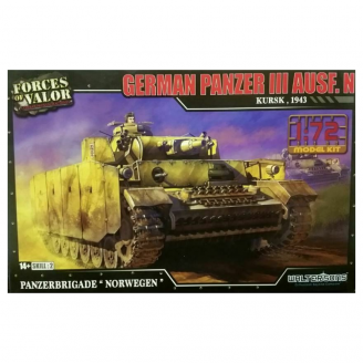 Char Panzer III Allemand 1943 - WALTERSONS 873008A - 1/72