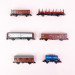 Convoi de 6 wagons de marchandises DB, Ep III et IV - FLEISCHMANN 880906 - N 1/160