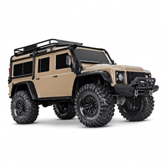 Land Rover Defender TRX-4 4WD Rouge-1/10-TRAXXAS TRX82056-4