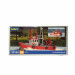 Bateau de secours pompier-HO-1/87-KIBRI