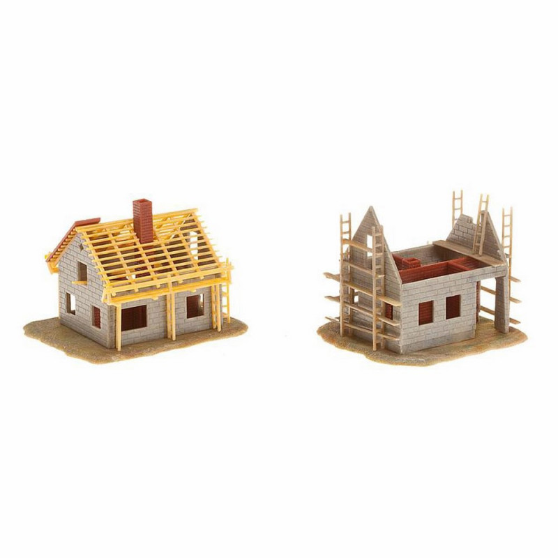 2 maisons en construction-N-1/160-FALLER 