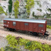 Wagon couvert type Gbs 254, DB, Ep IV - MARKLIN 47329 - HO 1/87