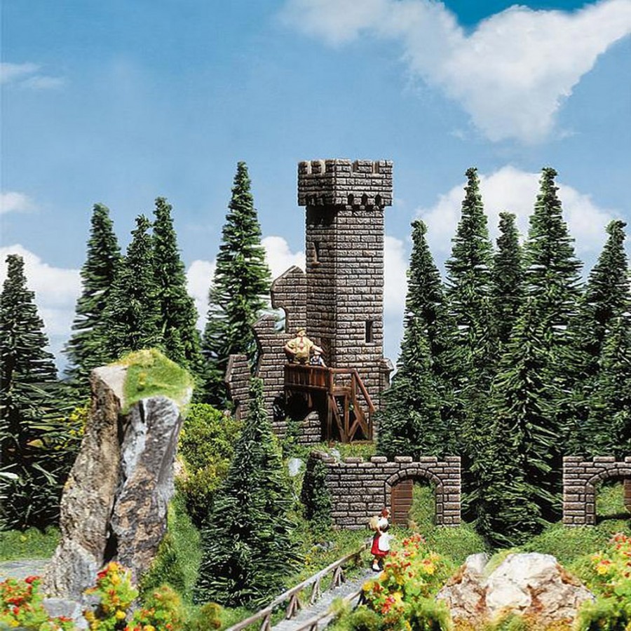 Tour château en ruine-HO-1/87-FALLER 