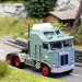 Camion Kenworth K100 Aerodyne 100, bleu vert - BREKINA 98572 - HO 1/87