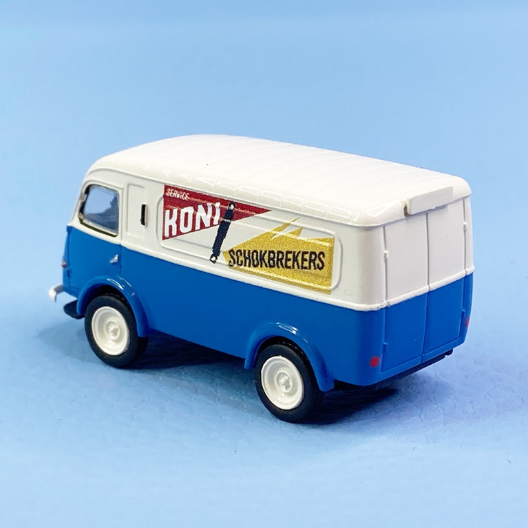 Renault Goélette blanc bleu "Koni" - BREKINA 14673 - HO 1/87