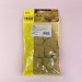 Flocages herbe sauvage 9 mm 50g Jaune - NOCH 07119 - Toutes échelles