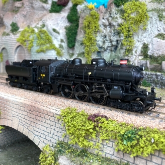 Locomotive vapeur E 991 "Litra" DSB, Ep V, digital son 3R - MARKLIN 39491 - HO 1/87