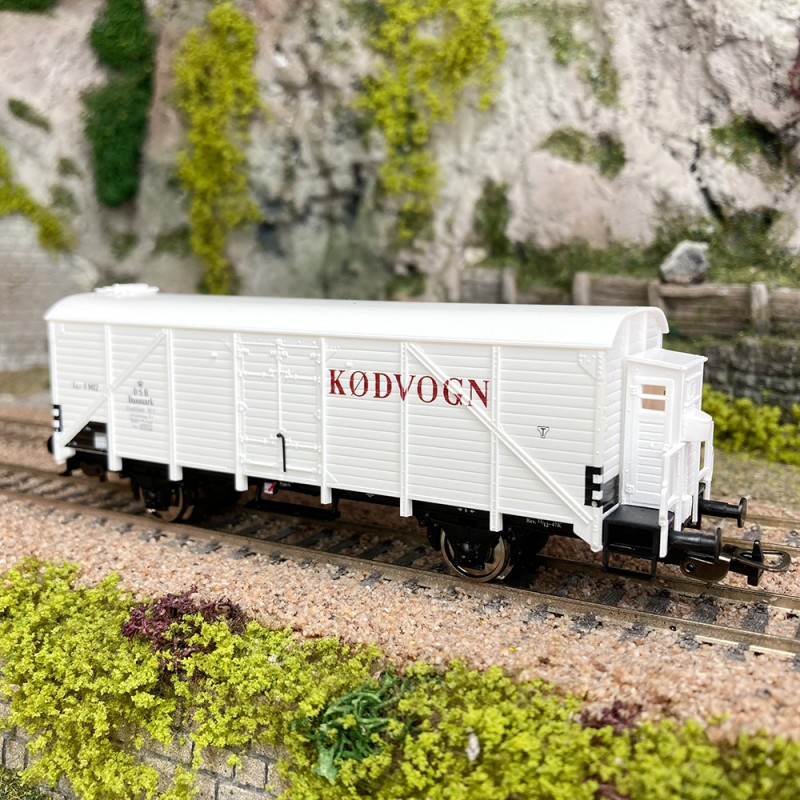 Wagon frigorifique "KODVOGN" DSB, Ep III -HO 1/87- PIKO 95355