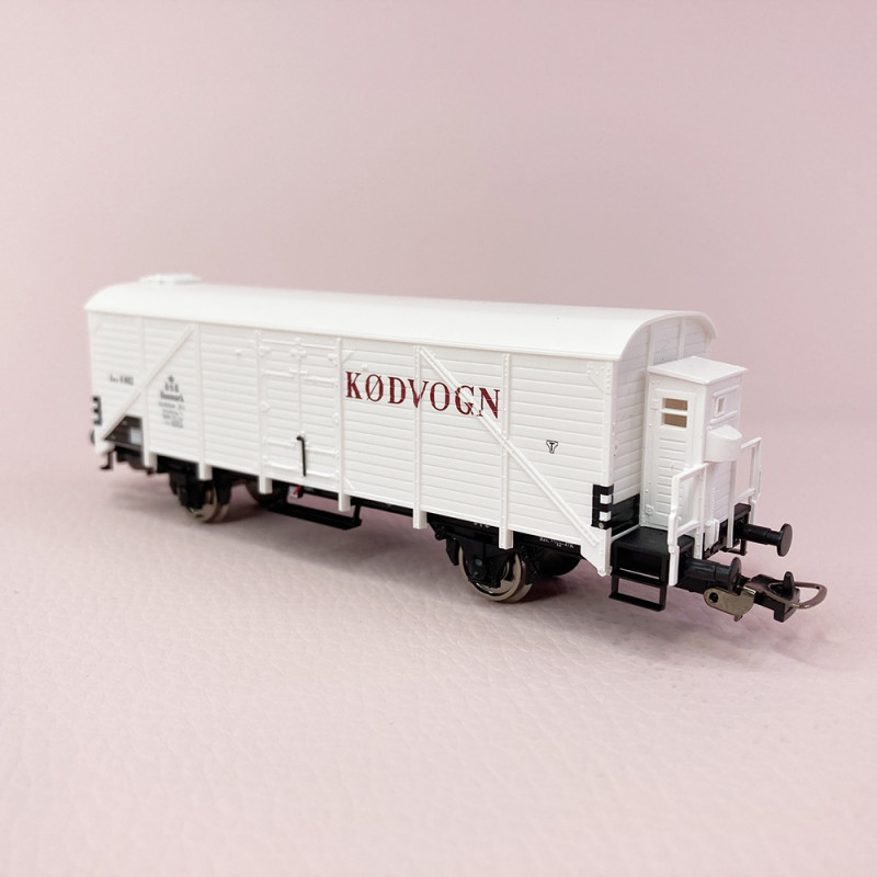Wagon frigorifique "KODVOGN" DSB, Ep III -HO 1/87- PIKO 95355