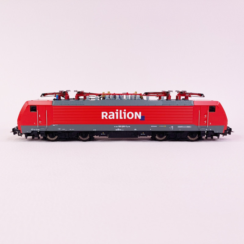Locomotive électrique BR 189 080-5 "Railion Hollande", Ep V - PIKO 57966 - HO 1/87