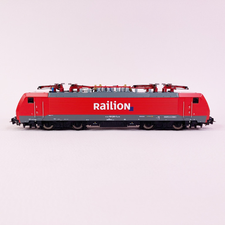 Locomotive électrique BR 189 080-5 "Railion Hollande", Ep V - PIKO 57966 - HO 1/87