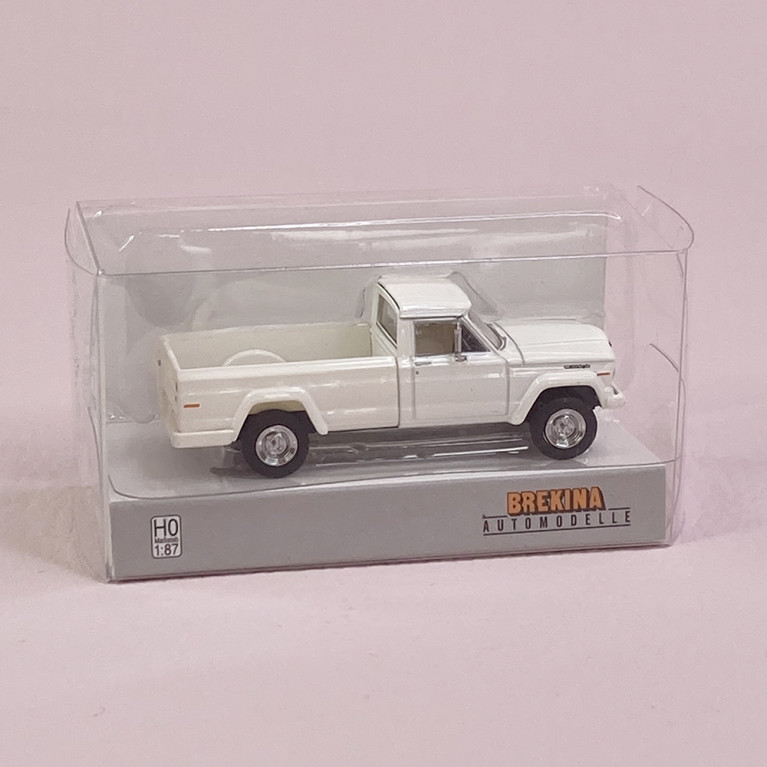 Jeep Gladiator A Blanc - BREKINA 19815 - HO 1/87