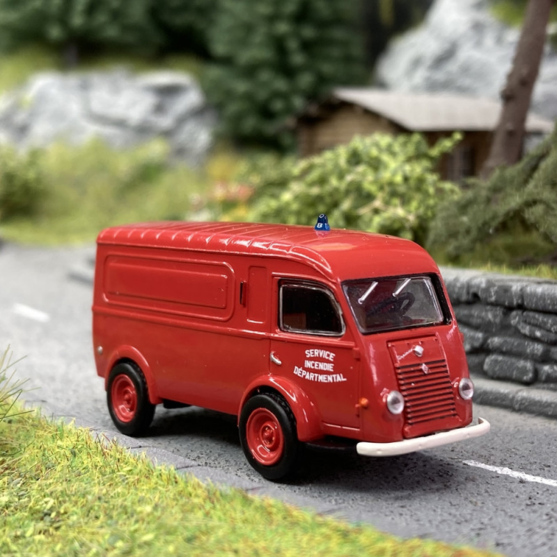 Renault Goélette rouge "S.I.D." - BREKINA 14675 - HO 1/87