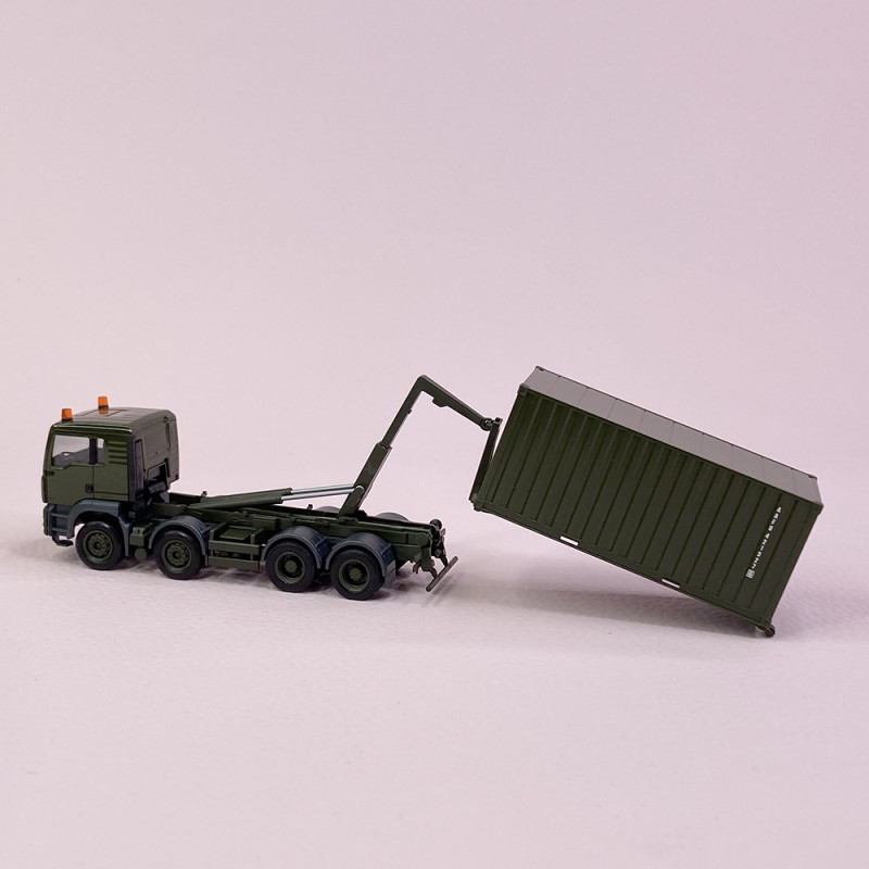 MAN TGA L Militaire Vert Kaki - HERPA 746809 - HO 1/87
