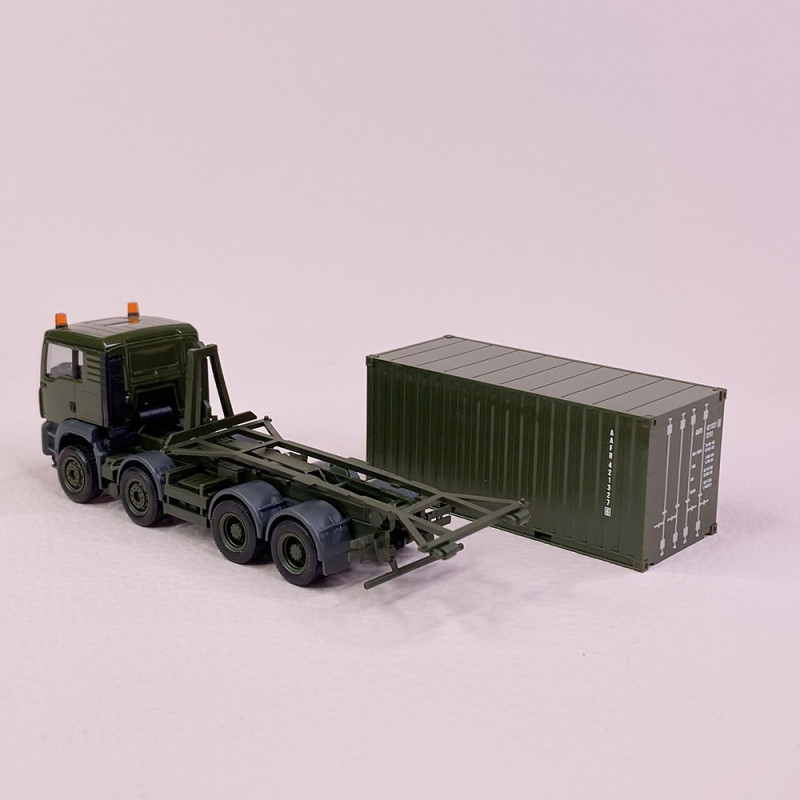 MAN TGA L Militaire Vert Kaki - HERPA 746809 - HO 1/87
