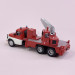 Camion de Pompiers Tatra T148 "Grande Echelle" - SCHUCO 452668300 - HO 1/87