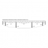 Pile de Pont, mousse rigide, 19 cm - NOCH 67032 - HO 1/87