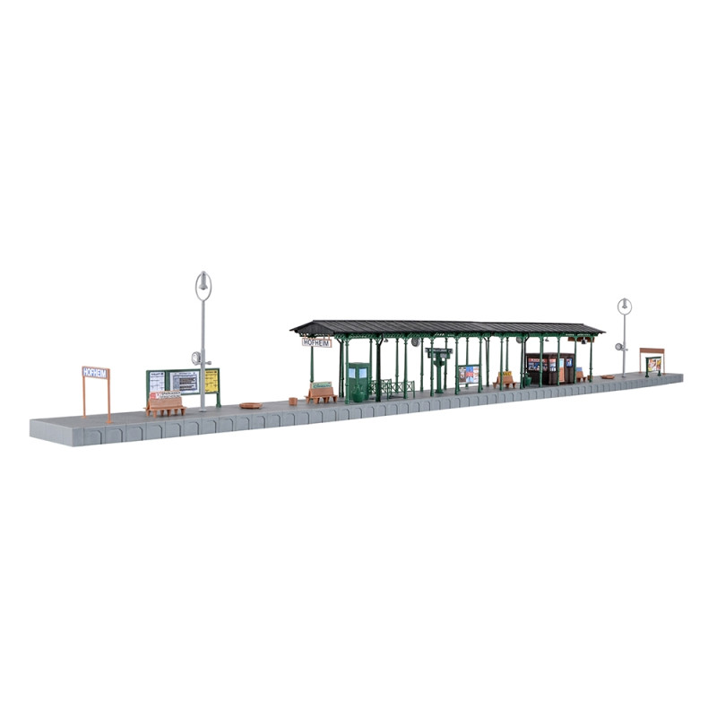 Quai de gare HO KIBRI 39566 modelisme ferroviaire diorama neuf KIBRI