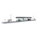Quai de gare HO KIBRI 39566 modelisme ferroviaire diorama neuf KIBRI