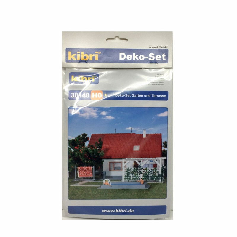 Piscine et accessoire terrasse-HO-1/87-KIBRI