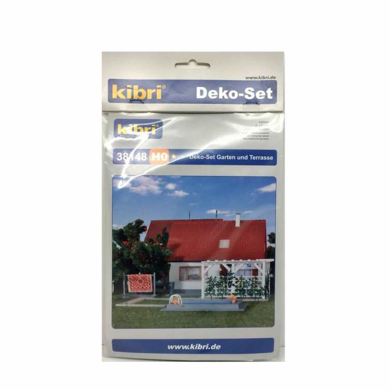 Piscine et accessoire terrasse-HO-1/87-KIBRI