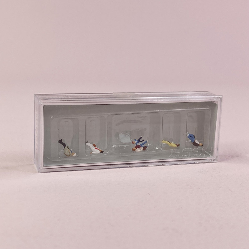 Voyageurs (x6) - PREISER 88548 - Z 1/220