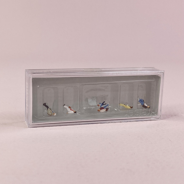 Voyageurs (x6) - PREISER 88548 - Z 1/220